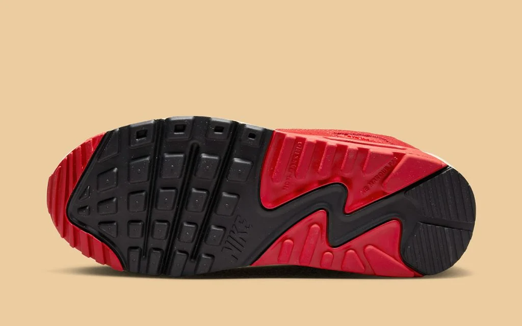 Giày Nike Air Max 90 Leather 'Sesame Red Clay' CD6864-200 - Ảnh 4