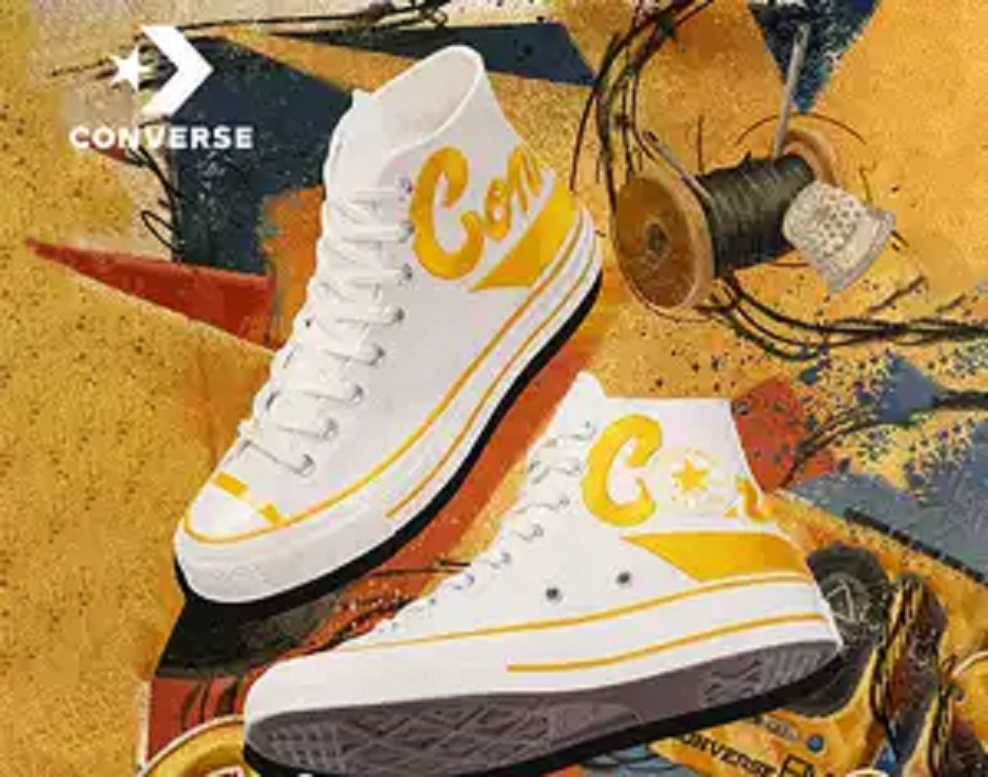 Giày Converse x Coca Cola Chuck 70s High Cream 'Yellow Egret' A04909C - Ảnh 3