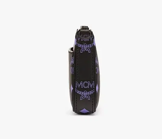 Túi MCM Zip Pouch in Color Splash Logo Leather MYZCSSX01U4001 - Ảnh 4