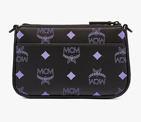 Túi MCM Zip Pouch in Color Splash Logo Leather MYZCSSX01U4001 - Ảnh 2