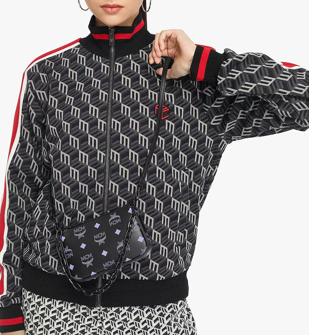 Túi MCM Zip Pouch in Color Splash Logo Leather MYZCSSX01U4001 - Ảnh 5