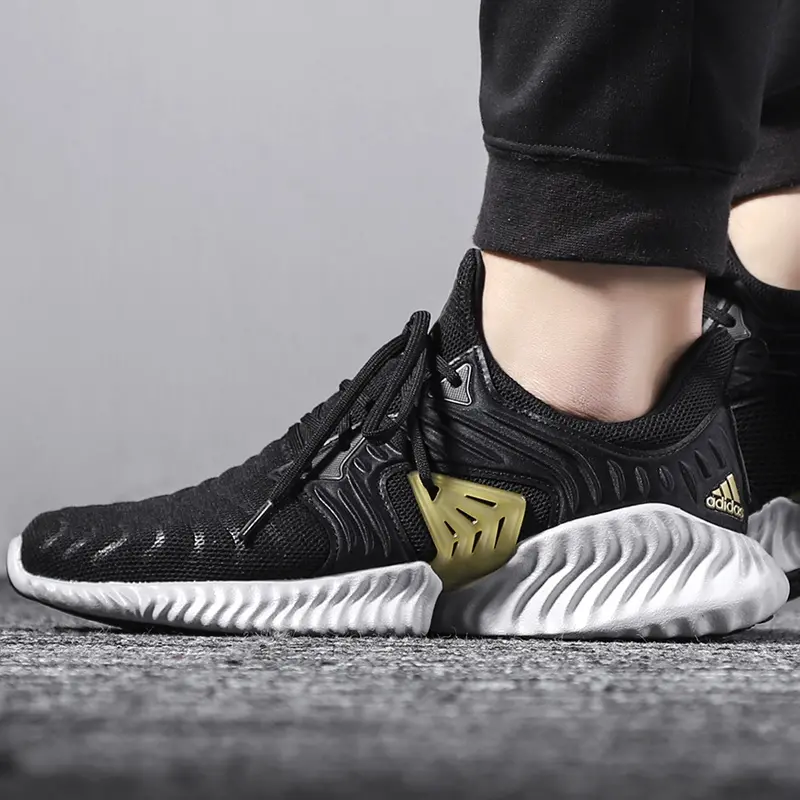 Alternative view of Giày Adidas Alphabounce Instinct CC 'Black Gold Metallic' G28833