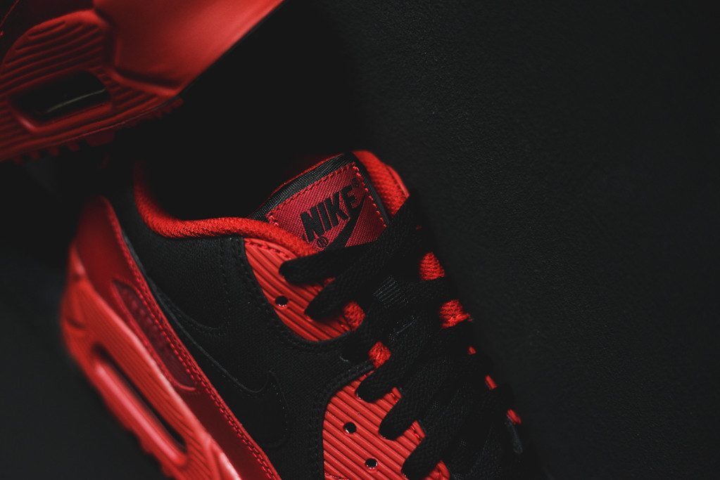 Giày Nike Air Max 1 Leather Premium 'Gym Red Black' 705282-600 - Ảnh 5