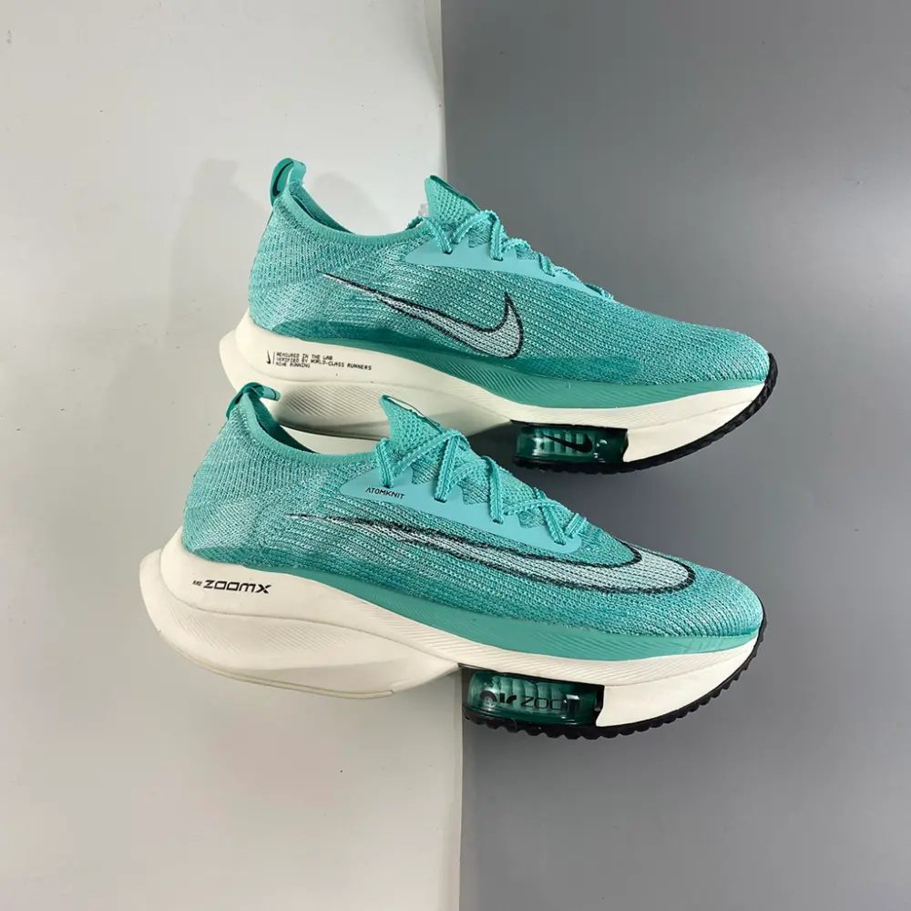 Alternative view of Giày Nike Air Zoom Tempo Flyknit GS 'Hyper Turquoise' CJ2102-300