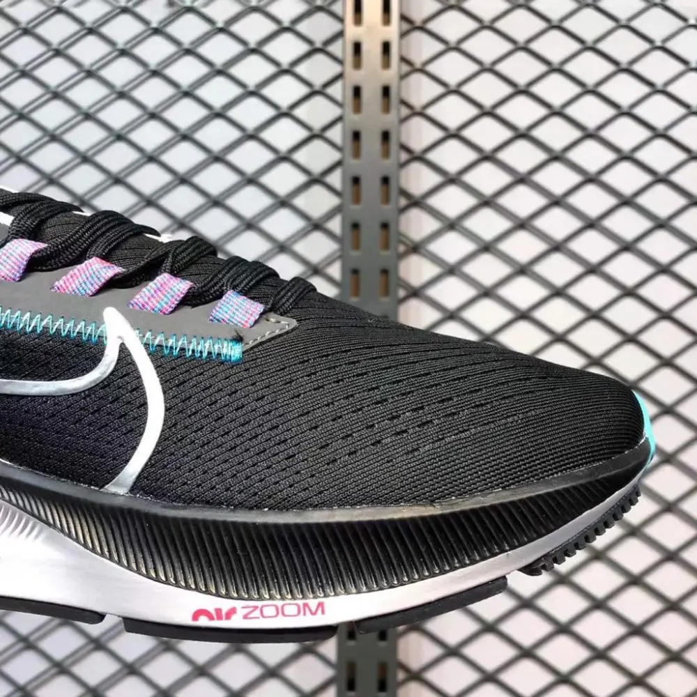 Giày Nike Air Zoom Pegasus 38 'Black Metallic Silver' CW7356-003 - Ảnh 5