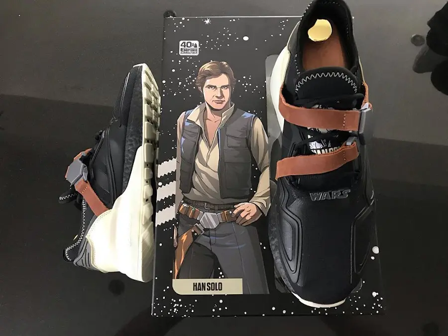 Giày Adidas Star Wars x ZX 2K Boost Han Solo FX9113 - Ảnh 6