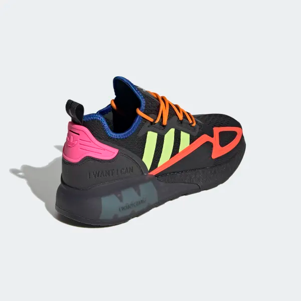 Giày Adidas ZX 2K Boost 'Black Solar Red' FY4005 - Ảnh 3