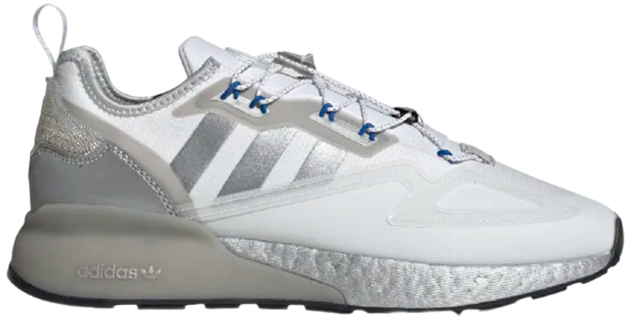 Giày Adidas ZX 2K Boost 'Silver White' GY1208