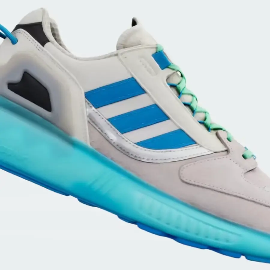 Giày Adidas ZX 5K Boost 'Off White Pulse Blue' GY4160 - Ảnh 3