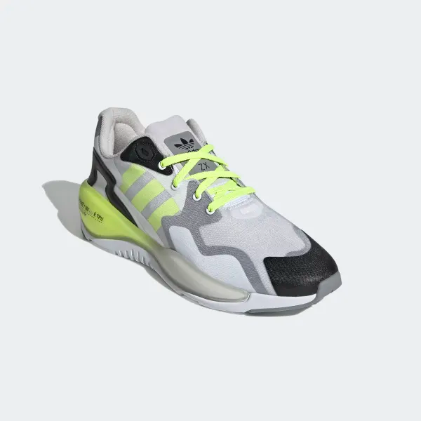 Giày Adidas ZX Alkyne 'White Solar Yellow' FX6227 - Ảnh 2