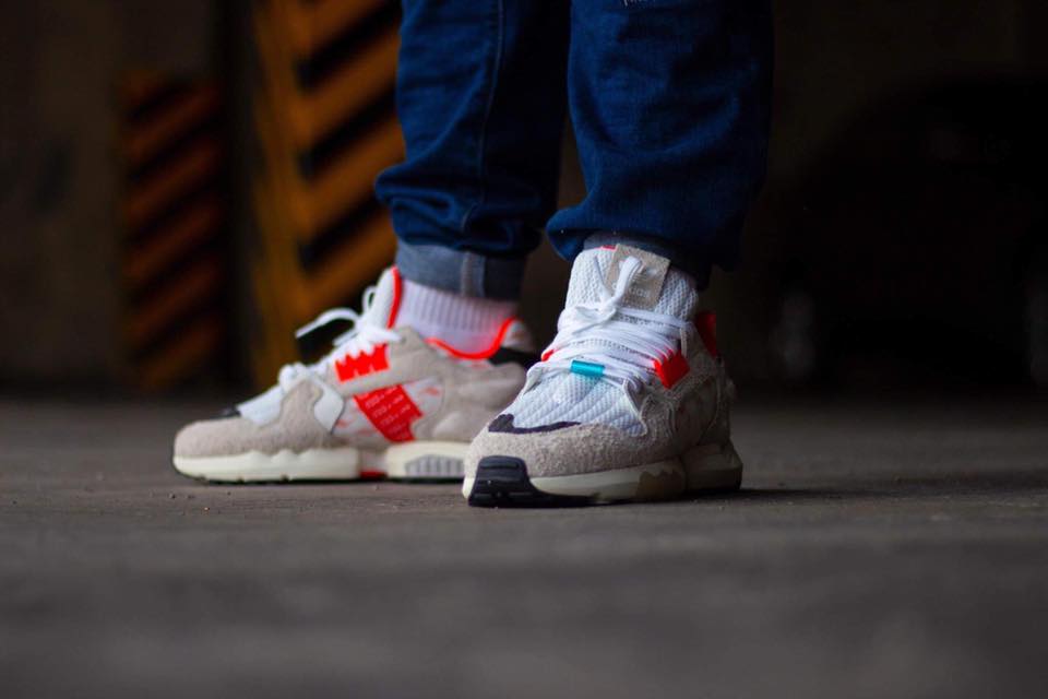 Giày Adidas ZX Torsion 'Solar Red' EH0251 - Ảnh 2