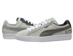 Giày Puma Michael Lau x Suede Classic 'White Grey' 366313-01 - Ảnh 11