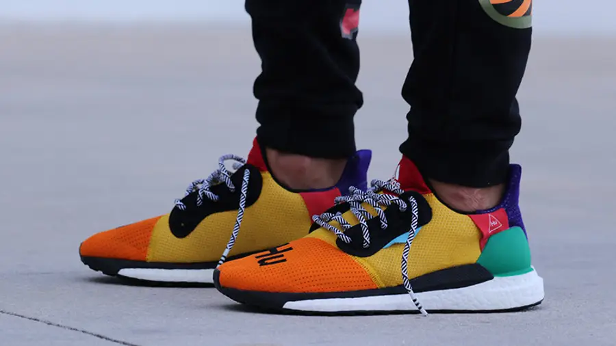 Giày Adidas Pharrell Williams X Adidas Solar Hu Glide 'Yelow' BB8042 - Ảnh 9