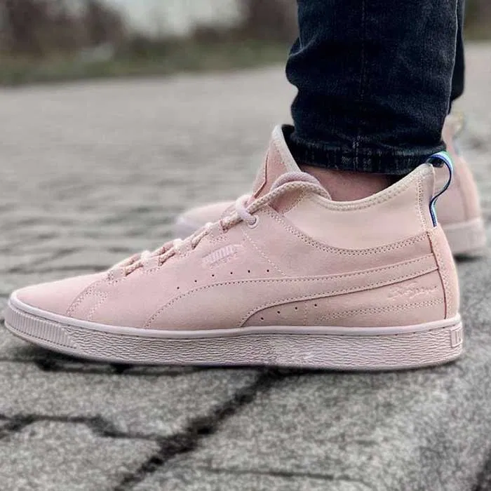 Giày Puma Suede Mid Big Sean 'Pink' 366252-01 - Ảnh 3