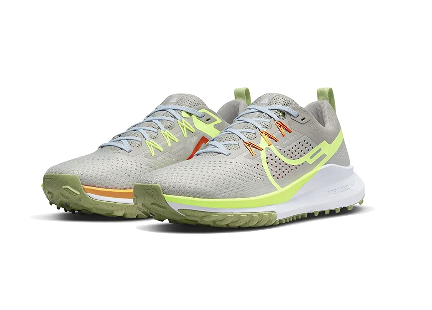Giày Nike React Pegasus Trail 4 'Light Iron Ore Volt' DJ6158-002 - Ảnh 5
