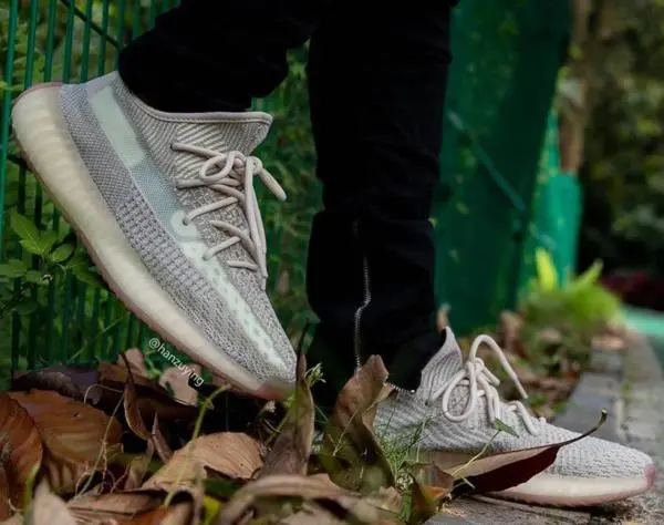 Giày Adidas Yeezy Boost 350 V2 Citrin (Non-Reflective) FW3042 - Ảnh 3