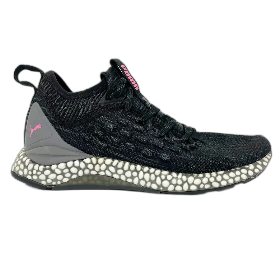 Giày Puma Hybrid Runner Fusefit Black Grey Pink 191596-01
