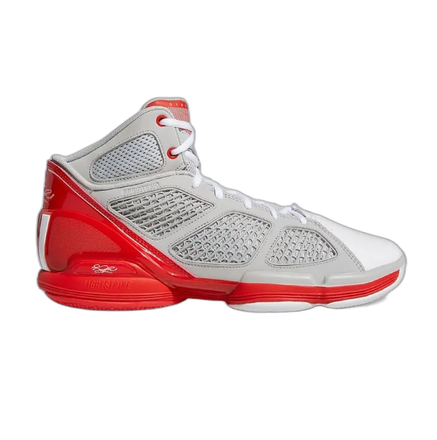 Giày Adidas D Rose 1.5 Grey White Red GY0257