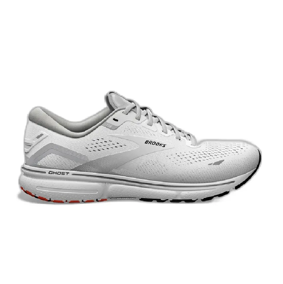 Giày Brooks Ghost 15 white black flame 110393-184