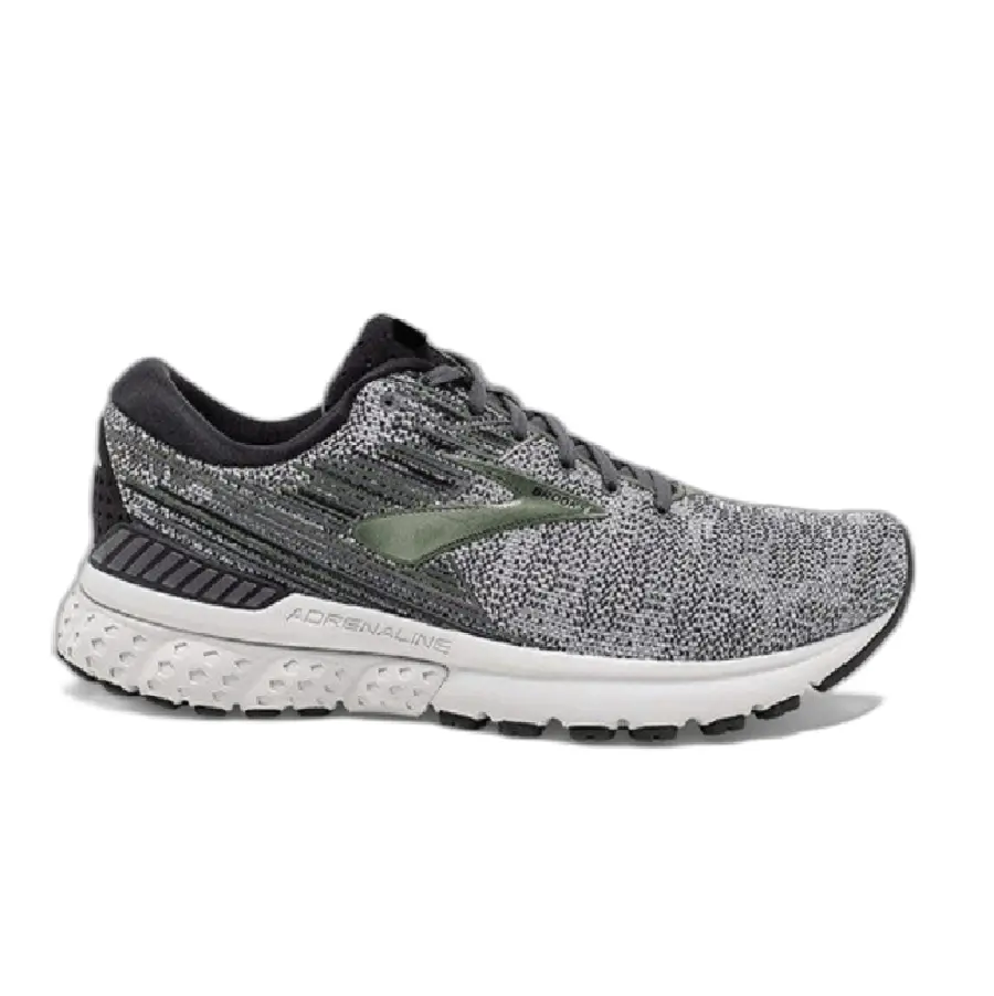 Giày Brooks Adrenaline GTS 19 Black Green Gray 1102941D-017