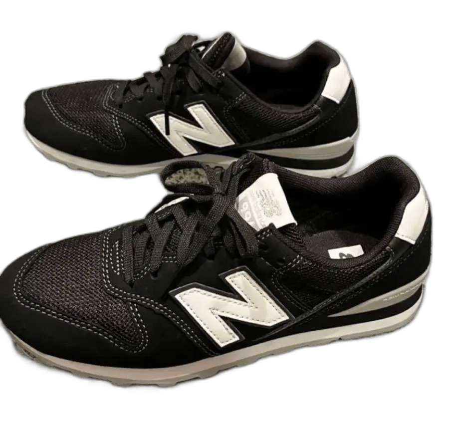 Alternative view of Giày New Balance 996 'Black and White' WL996BC2