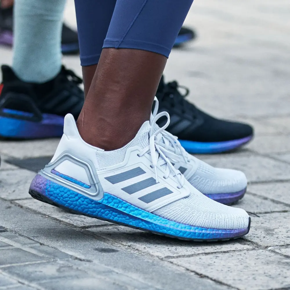 Alternative view of Giày Adidas Ultra Boost 2020 ISS US National Lab Dash 'Grey x Blue' EG0755
