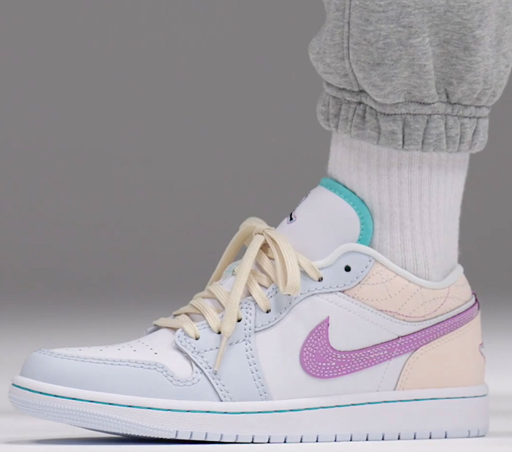 Alternative view of Giày Nike Air Jordan 1 Low ‘Multi Color Sashiko’ FV3623-151