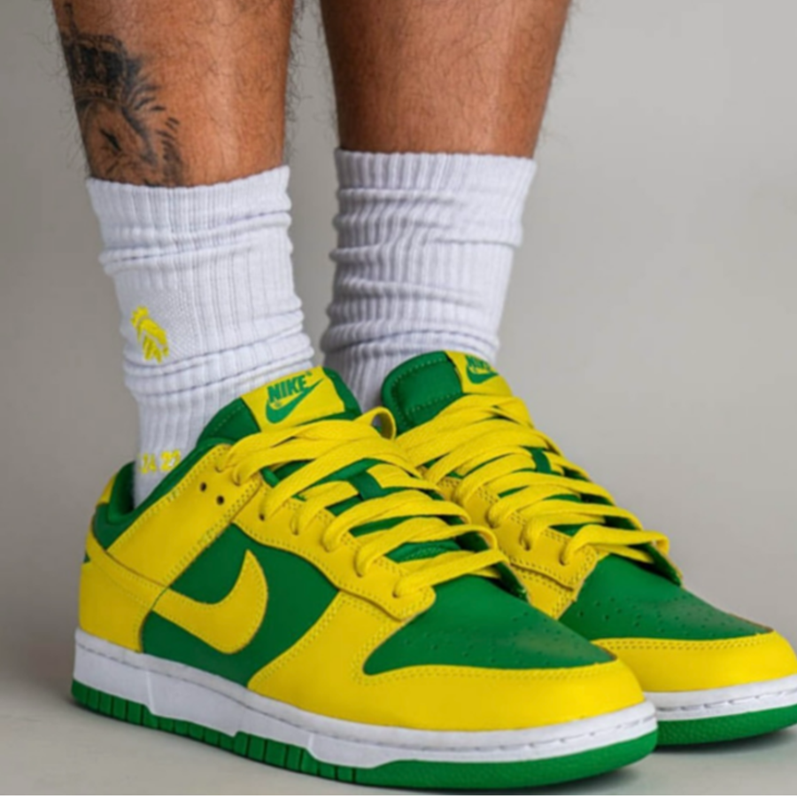 Giày Nike Dunk Low ‘Reverse Brazil’ DV0833-300 - Ảnh 2
