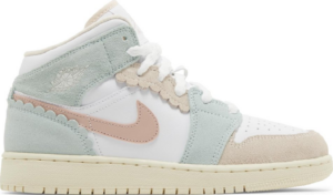 Giày Nike Air Jordan 1 Mid SE 'Pink Oxford Jade Ice' DZ5361-100
