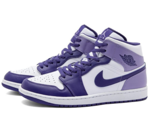 Alternative view of Giày Nike Air Jordan 1 Mid 'Blueberry' DQ8426-515