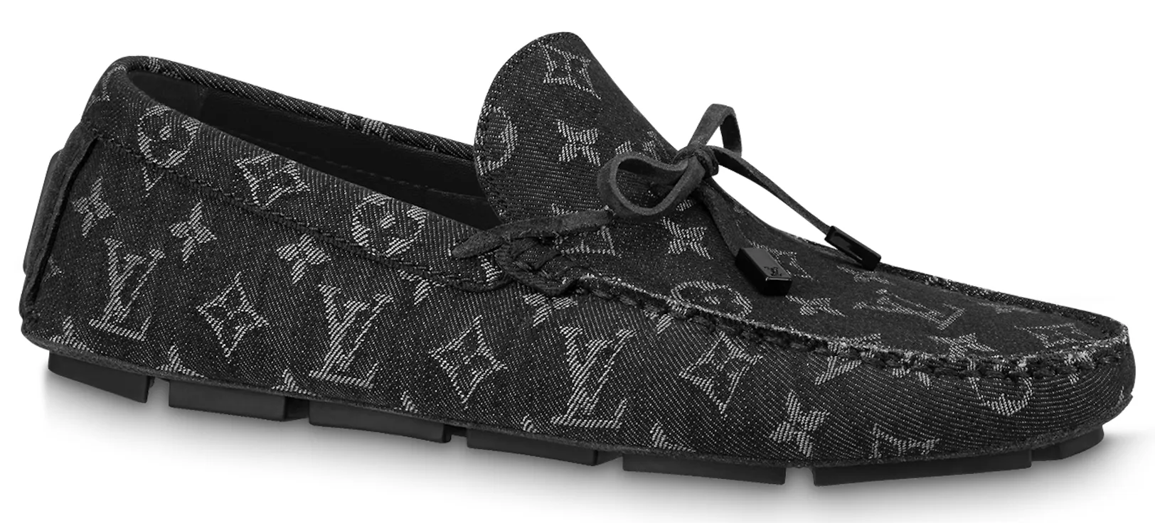 Giày Louis Vuitton LV Driver Moccasin 'Noir' 1ABF4Z