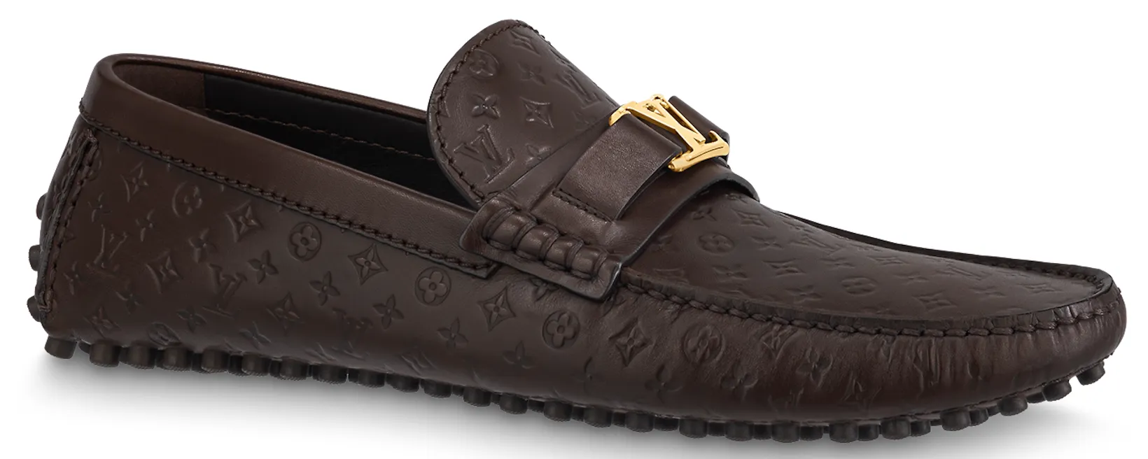 Giày Louis Vuitton Hockenheim Moccasins 'Moka' 1ABM61