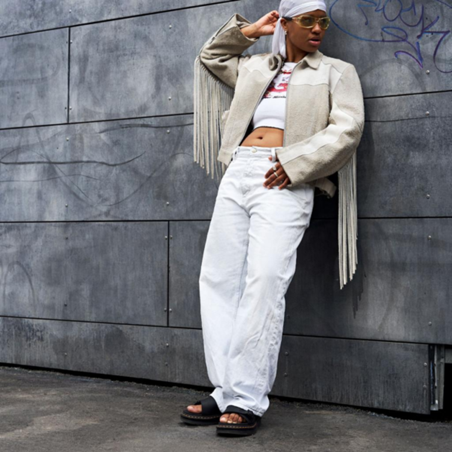 Dép Dr. Martens Dax Men’s Leather Slide ‘Black’ 25764001 - Ảnh 4