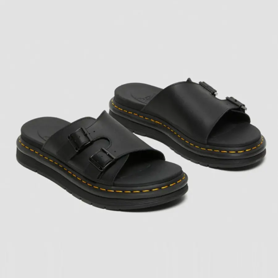 Alternative view of Dép Dr. Martens Dax Men’s Leather Slide ‘Black’ 25764001