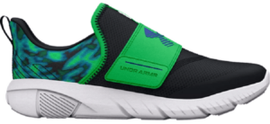 Giày Under Armour Flash Laser GS 'Marble - Black Green Screen' 3026785-001