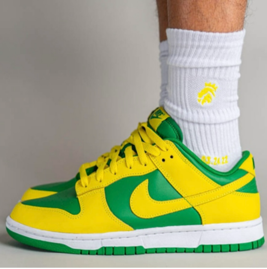 Giày Nike Dunk Low ‘Reverse Brazil’ DV0833-300 - Ảnh 3