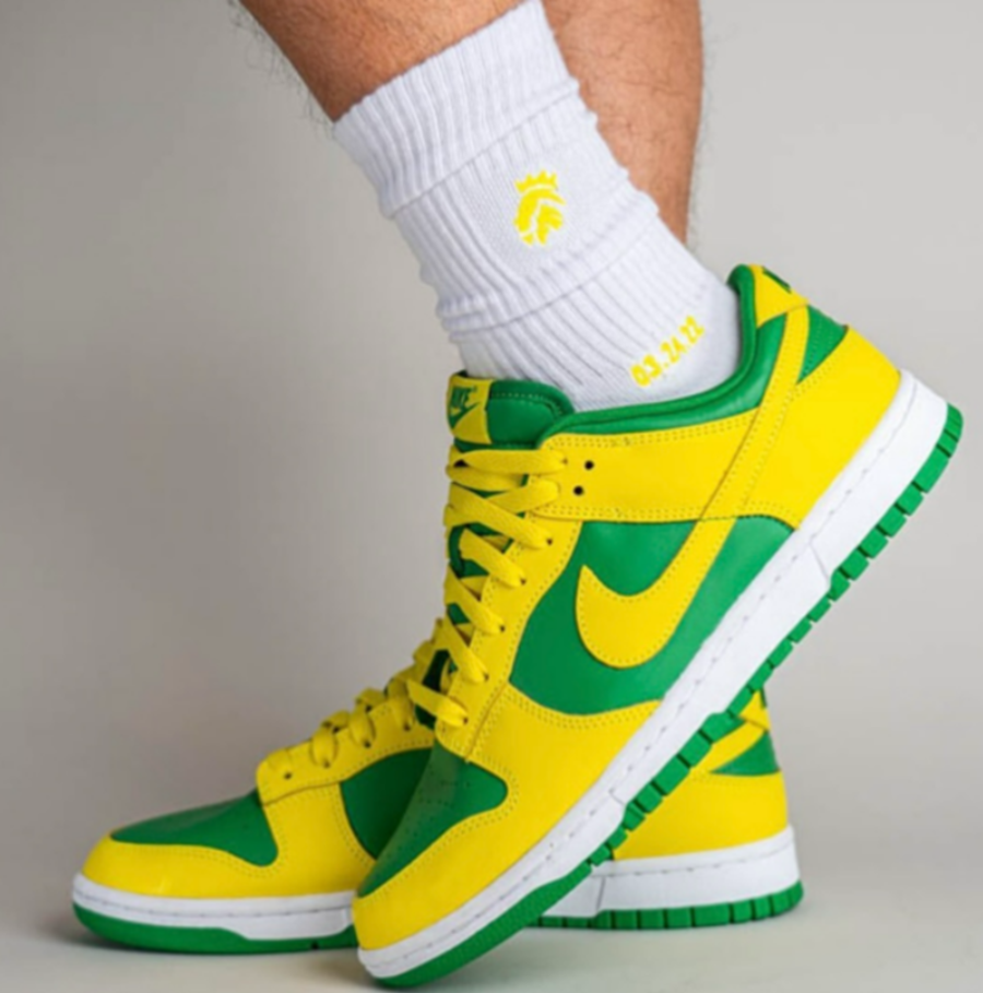 Giày Nike Dunk Low ‘Reverse Brazil’ DV0833-300 - Ảnh 4