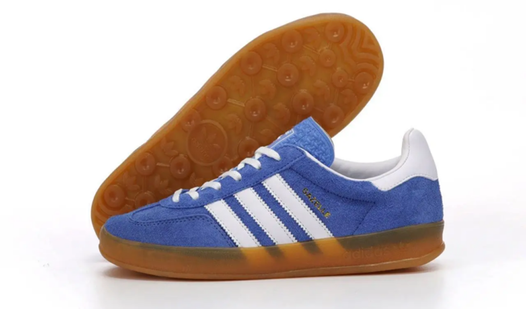 Giày Adidas Gazelle Indoor 'Blue Bird' H06260 - Ảnh 4