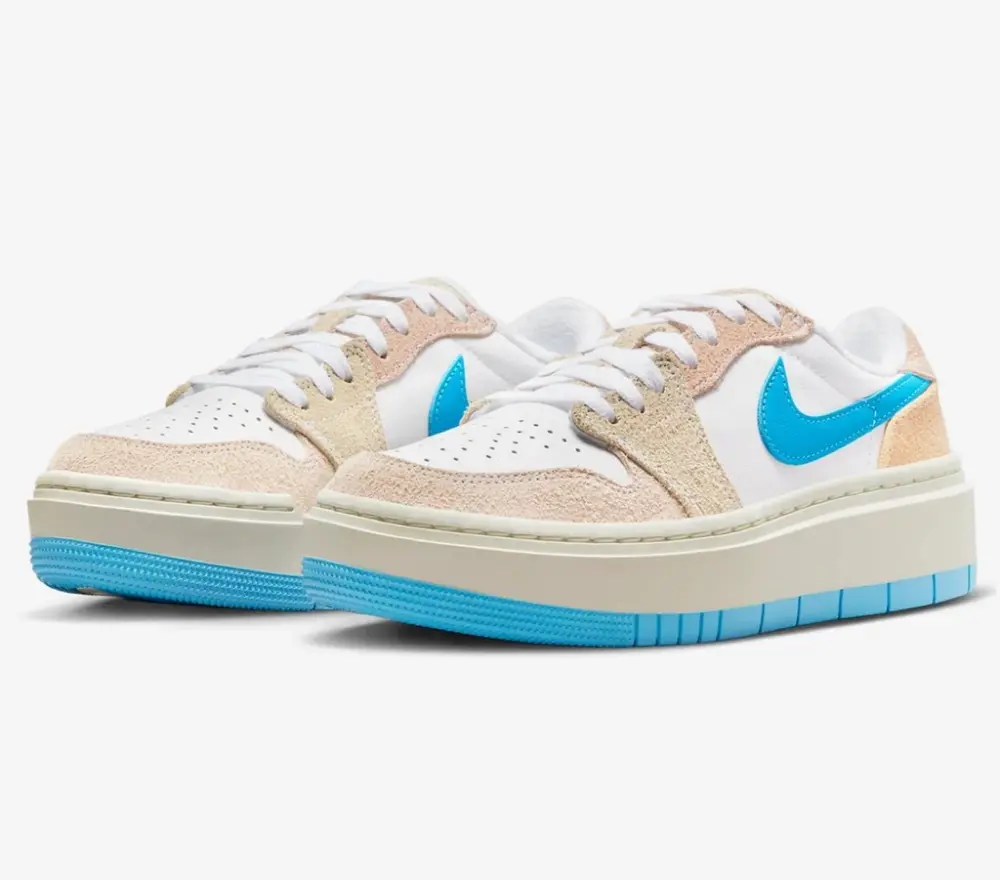 Alternative view of Giày Nike Air Jordan 1 Elevate "Salt Lake City" FD1028-100