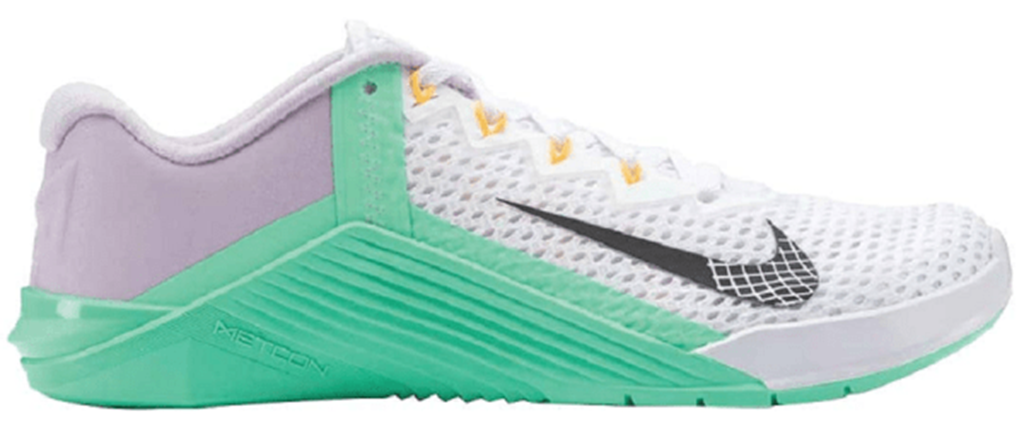 Giày Nike Metcon 6 'White Infinite Lilac Green' AT3160-135