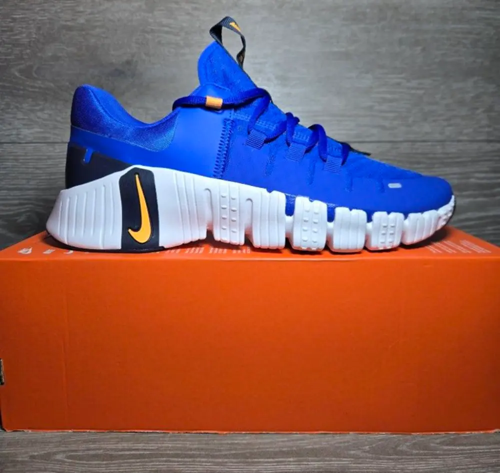 Giày Nike Free Metcon 5 'Racer Blue Sundial' DV3949-400 - Ảnh 5