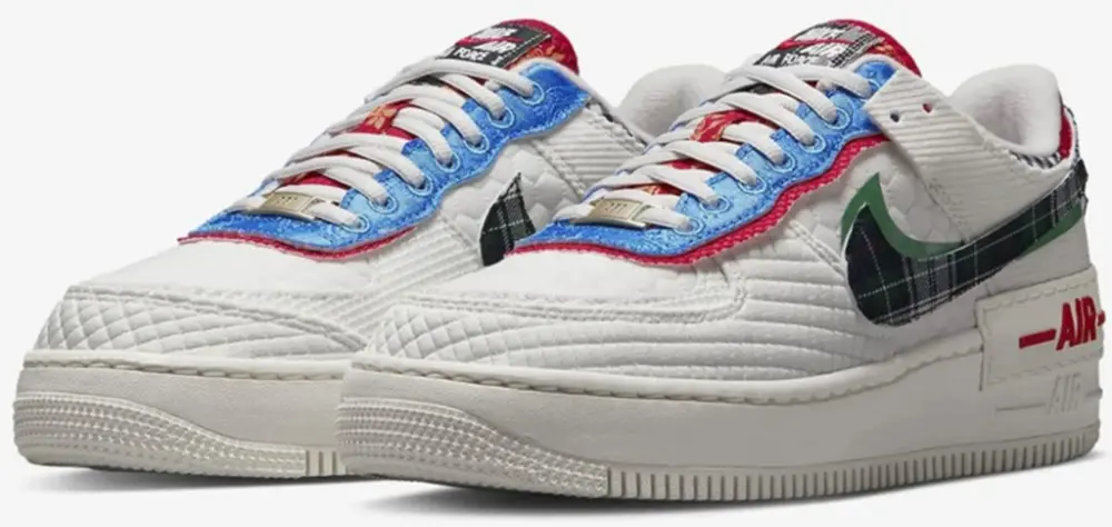 Giày Nike Air Force 1 Shadow 'Multi-Material' DZ5193-100 - Ảnh 4