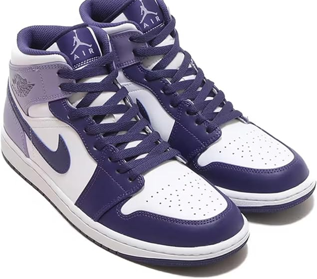 Giày Nike Air Jordan 1 Mid 'Blueberry' DQ8426-515 - Ảnh 3
