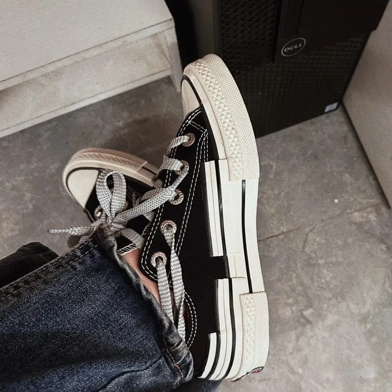 Giày Converse Hacked Heel 'Black' A07984C - Ảnh 4