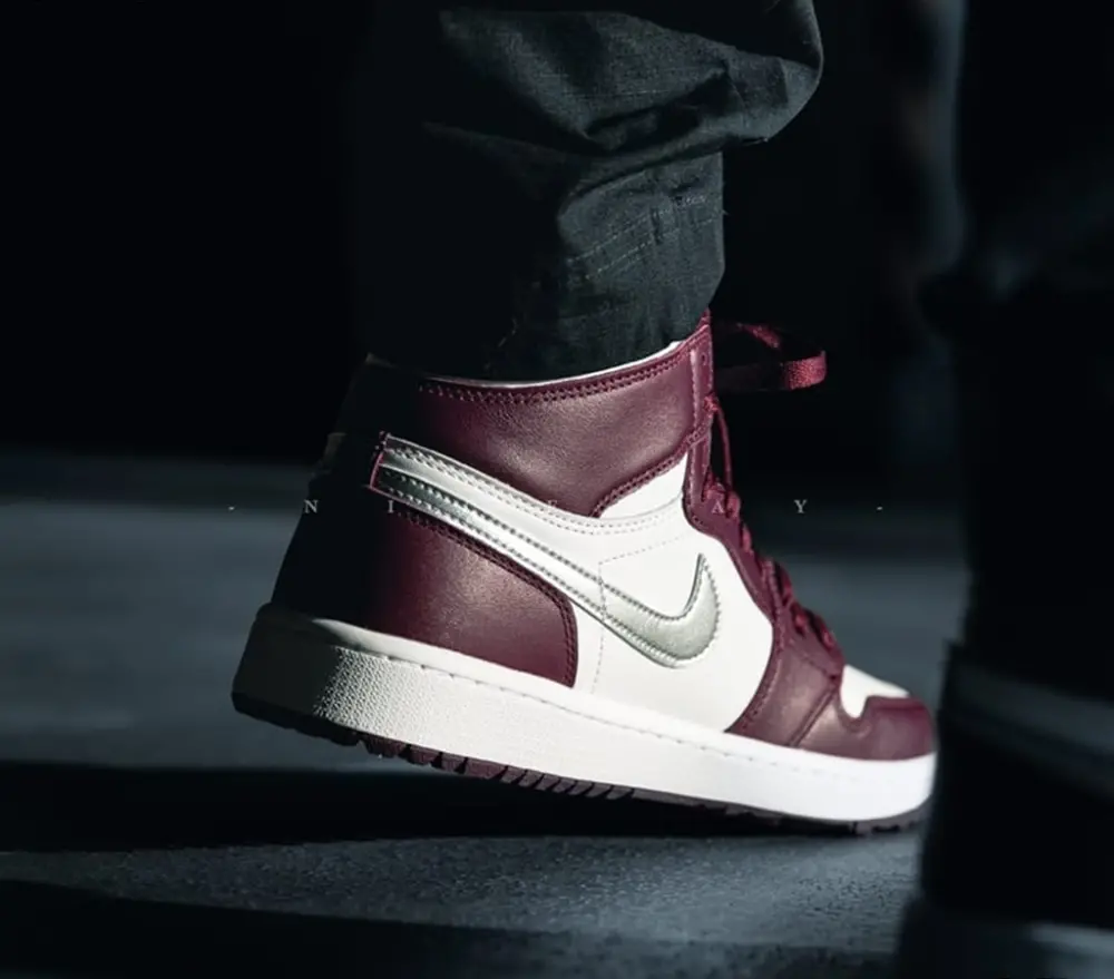 Alternative view of Giày Nike Air Jordan 1 Golf 'Bordeaux' DQ0660-103