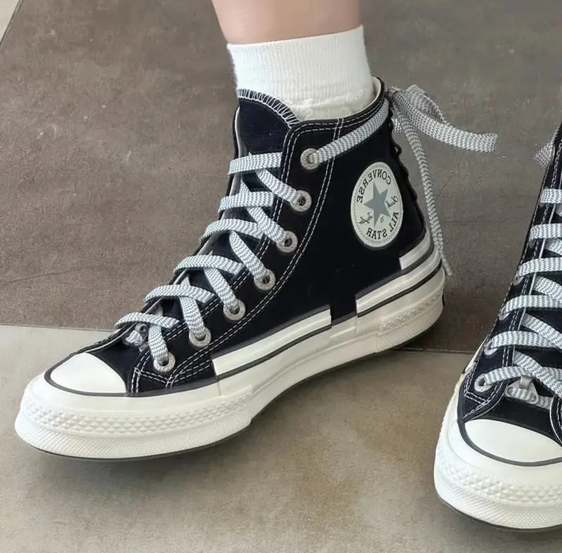Alternative view of Giày Converse Hacked Heel 'Black' A07984C