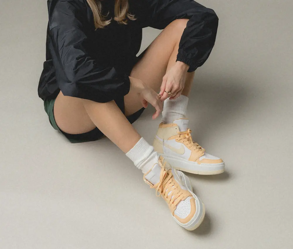 Giày Nike Air Jordan 1 Elevate "Arctic Orange" DN3253-200 - Ảnh 4