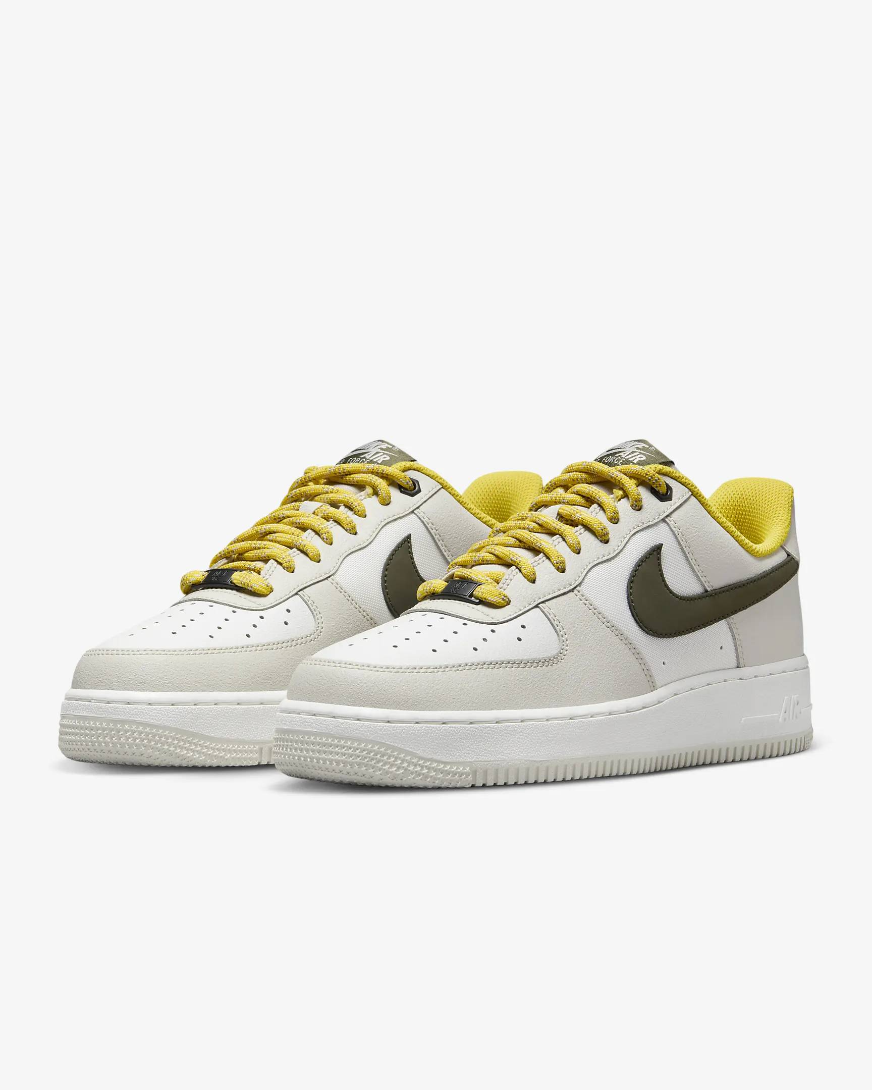 Giày Nike Air Force 1 Low Premium ‘Light Bone’ FV3628-031 - Ảnh 4