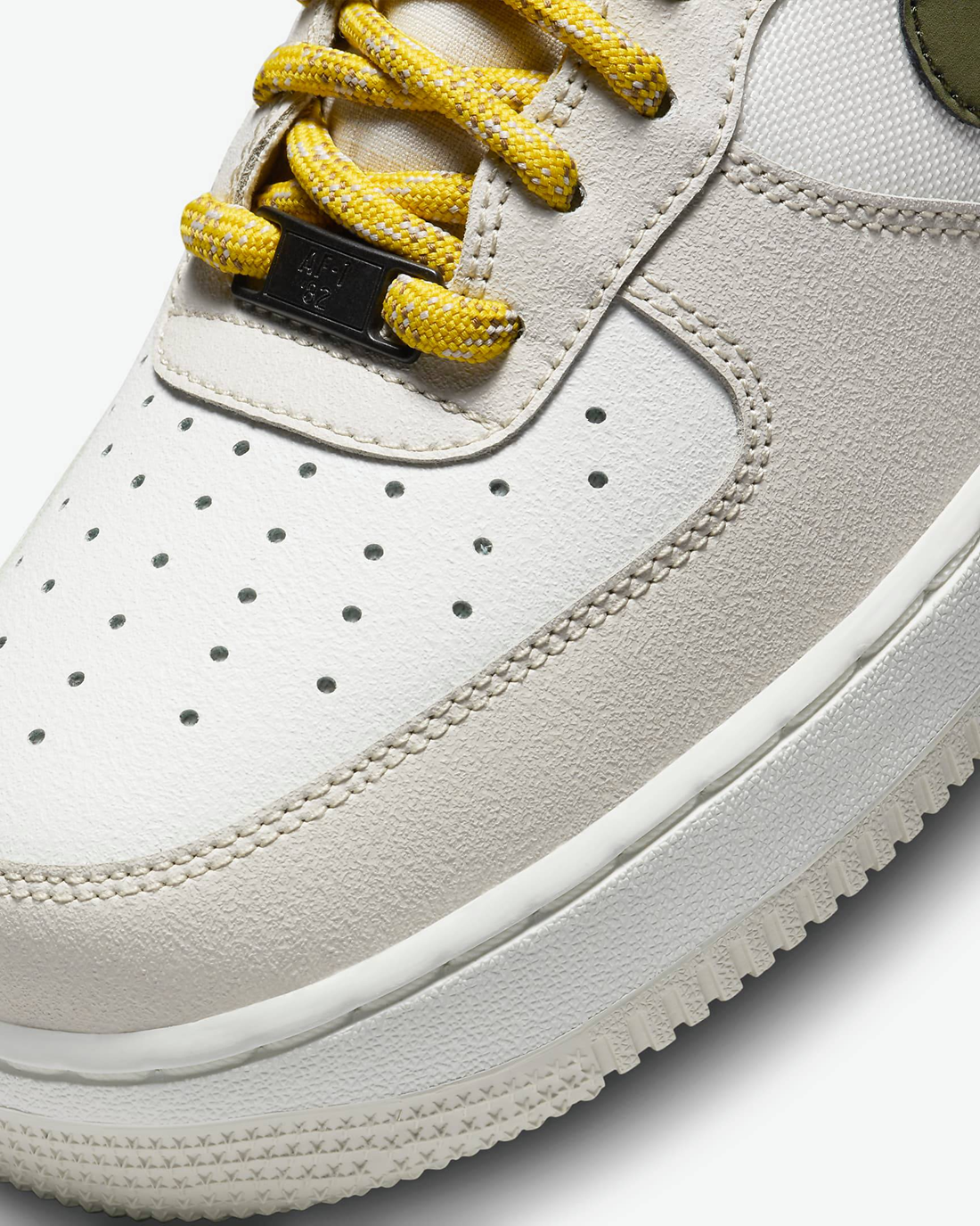 Giày Nike Air Force 1 Low Premium ‘Light Bone’ FV3628-031 - Ảnh 6