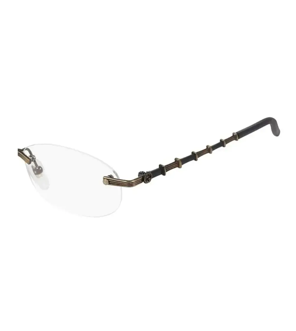 Kính Gucci Eyeglasses Seasonal Icon 'Black' GG0857OJ-001 - Ảnh 4